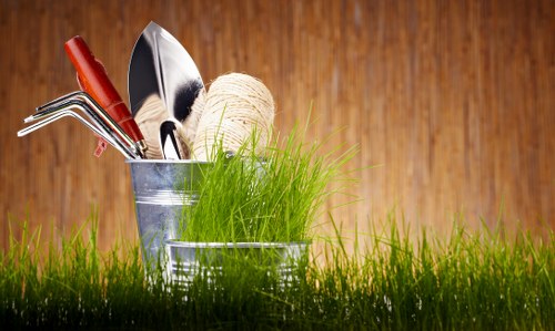 Waste removal and site clearance during landscaping services